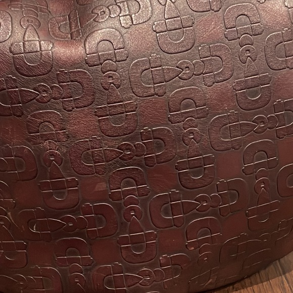 Gucci Horsebit Embossed Leather Hobo Shoulder Bag in Brown - Picture 2 of 9